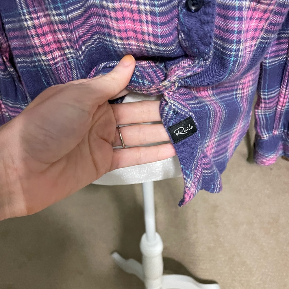 Rails Flannel Top Size Xs - image 2